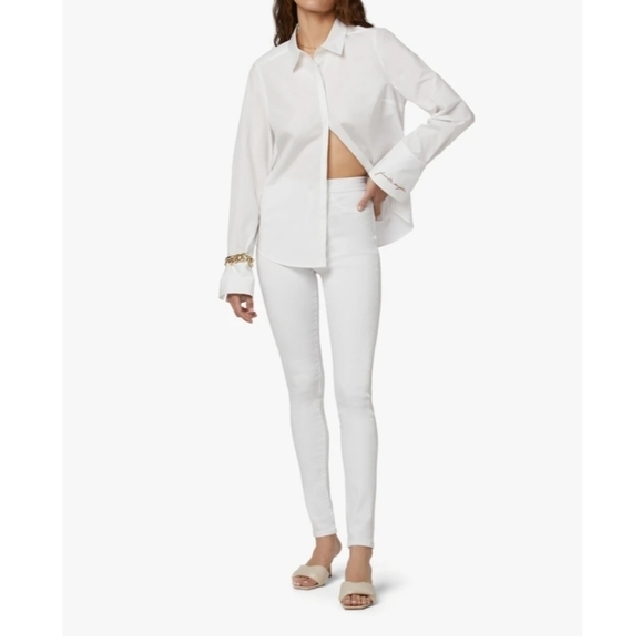 NEW Favorite Daughter x Joe's White Skinny Jeans - Picture 1 of 6